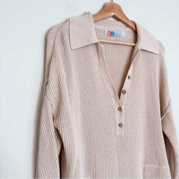 Free People Beach Picnic Sweater Mini Dress - Picture 3 of 7